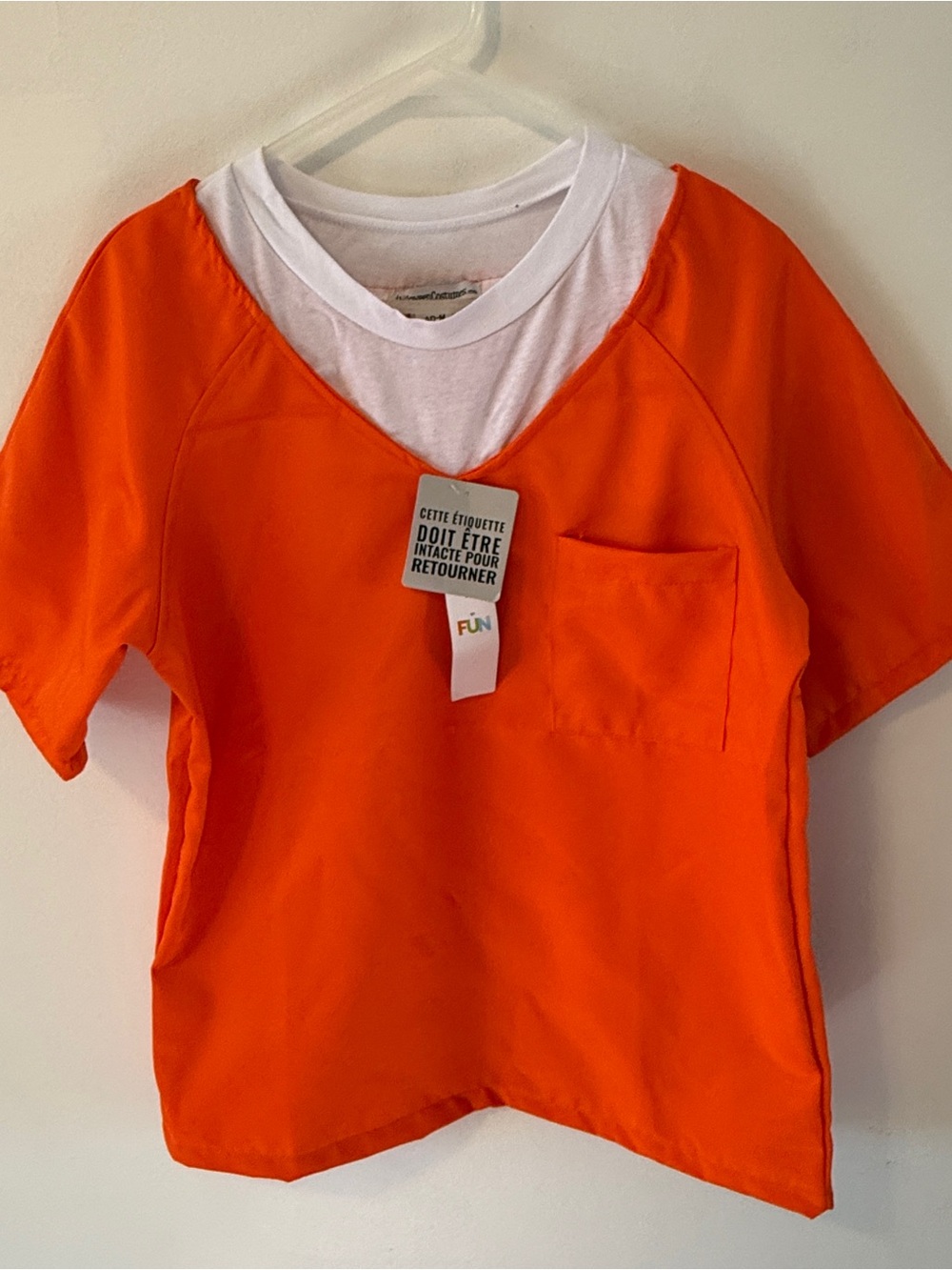 NWT Orange Is The New Black Prisoner Halloween Costume Set